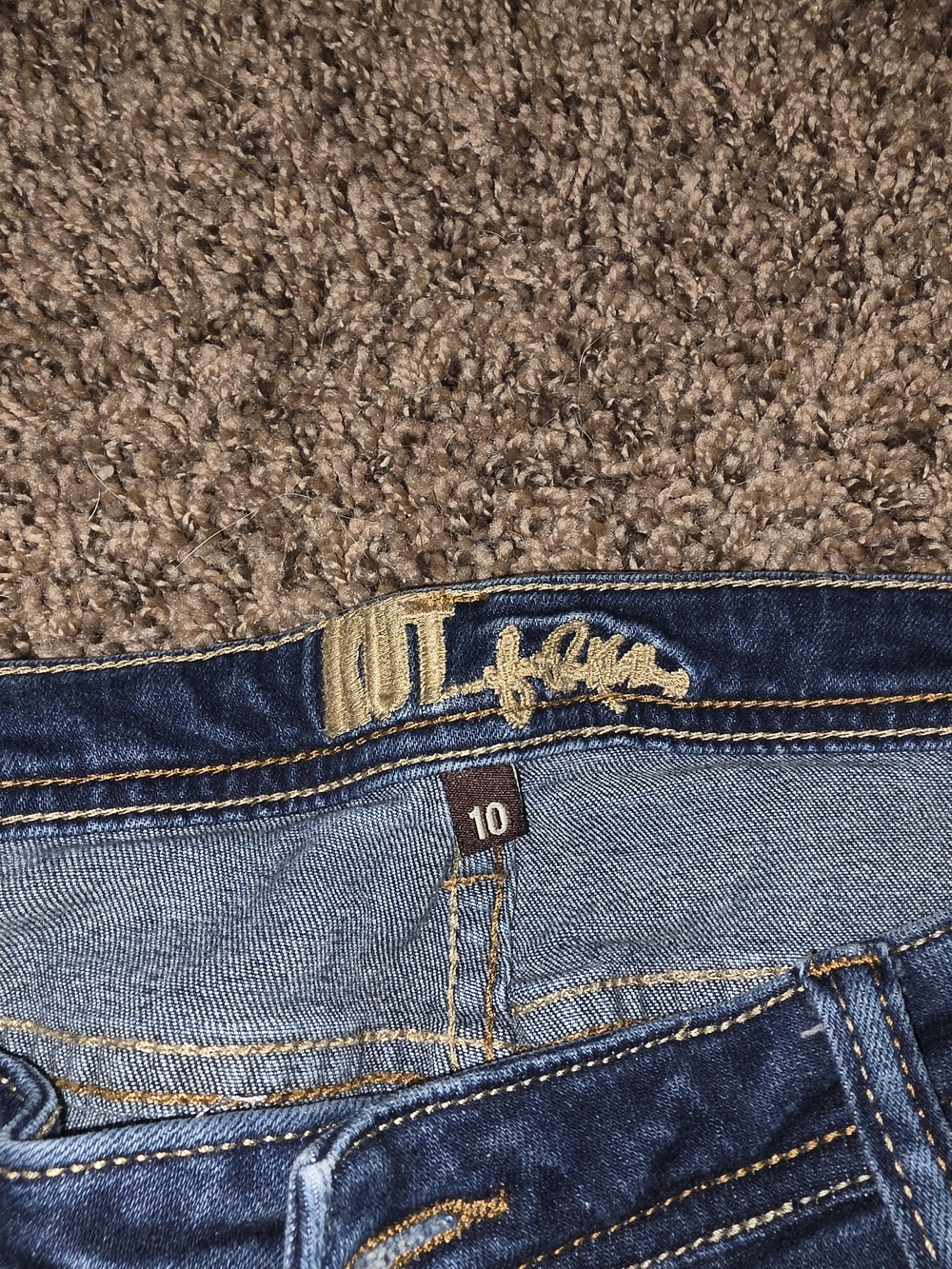 Size 10 Kut From The Kloth Cuffed Jeans
